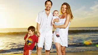 DJ BoBo mit seiner Familie in Südafrika